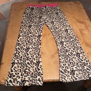 Super soft & comfy pajama pants Sz M Cheetah print design sleepwear pjs
